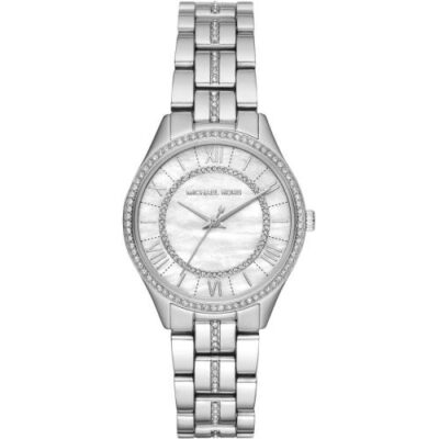 Michael Kors Ladies Lauryn Silver Watch - MK3900